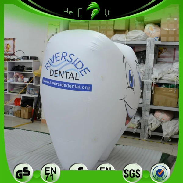 Big White Inflatable Healthy Tooth Model Dental Clinic Advertising Teeth
