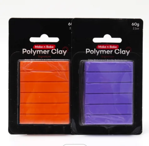 CiaraQ Polymer Clay-Oven Baked Modeling Clay with 25g / pcs, 50 Colors