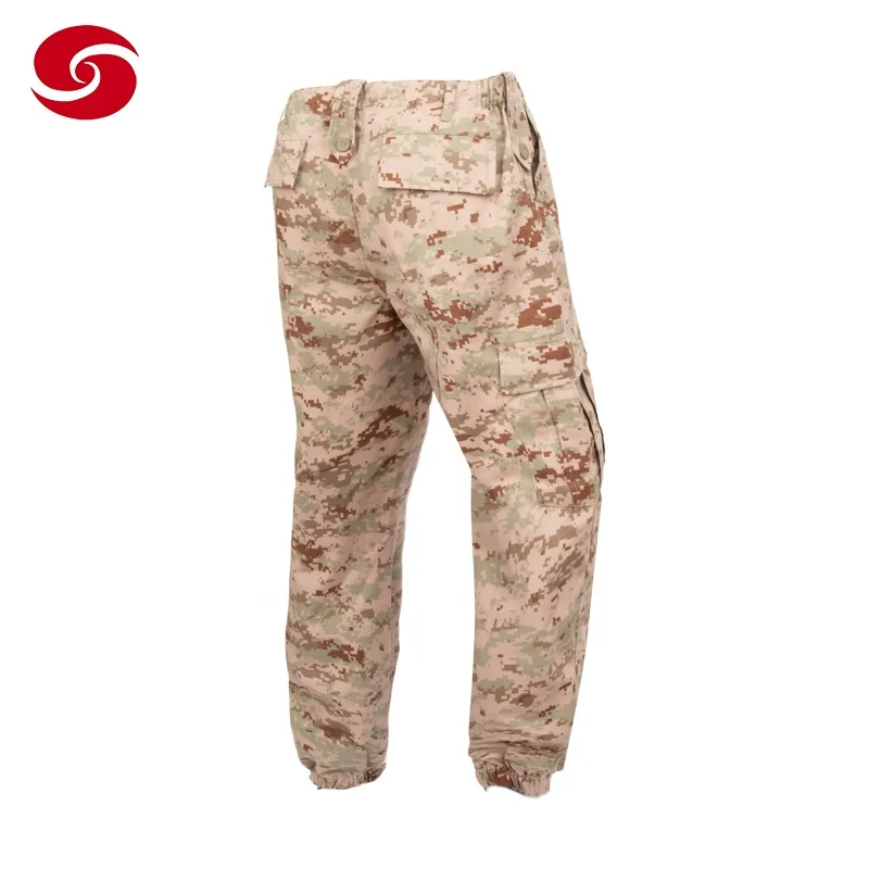 Desert Digital Camo tattica manica lunga uniforme per uomo