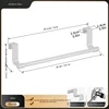 Cabinet door hanging rod-white-36 cm