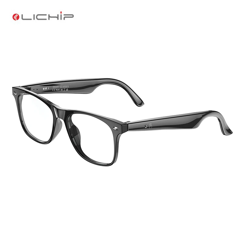 LICHIP W100  Translation  AI AR Smart Glasses Eye Glass Wireless G1 Display 2025 Video Translator with Translation Camera