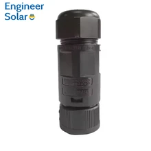 Growatt AC Connector AC Plug Mic 600tlx 1000 Solar Inverter Copper Power Cable IP68 30A for Certified Grid Roof PV Panel System