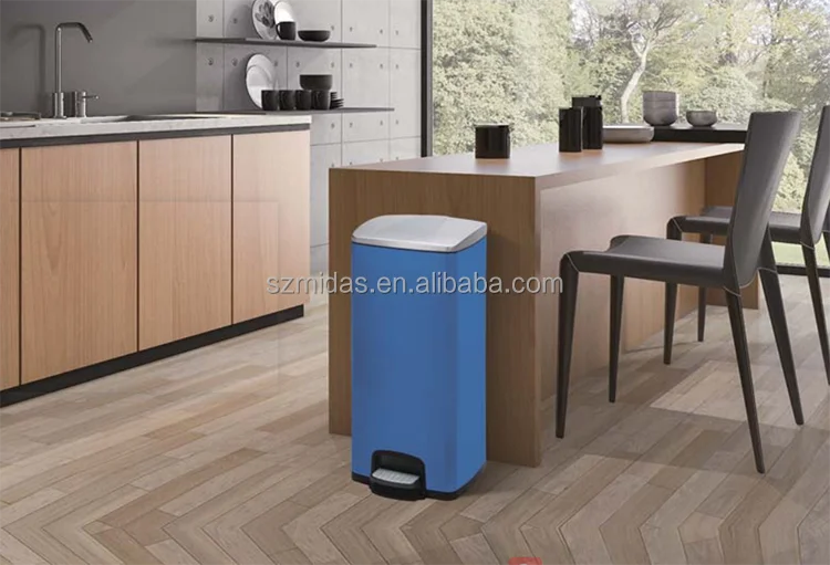 pedal trash can