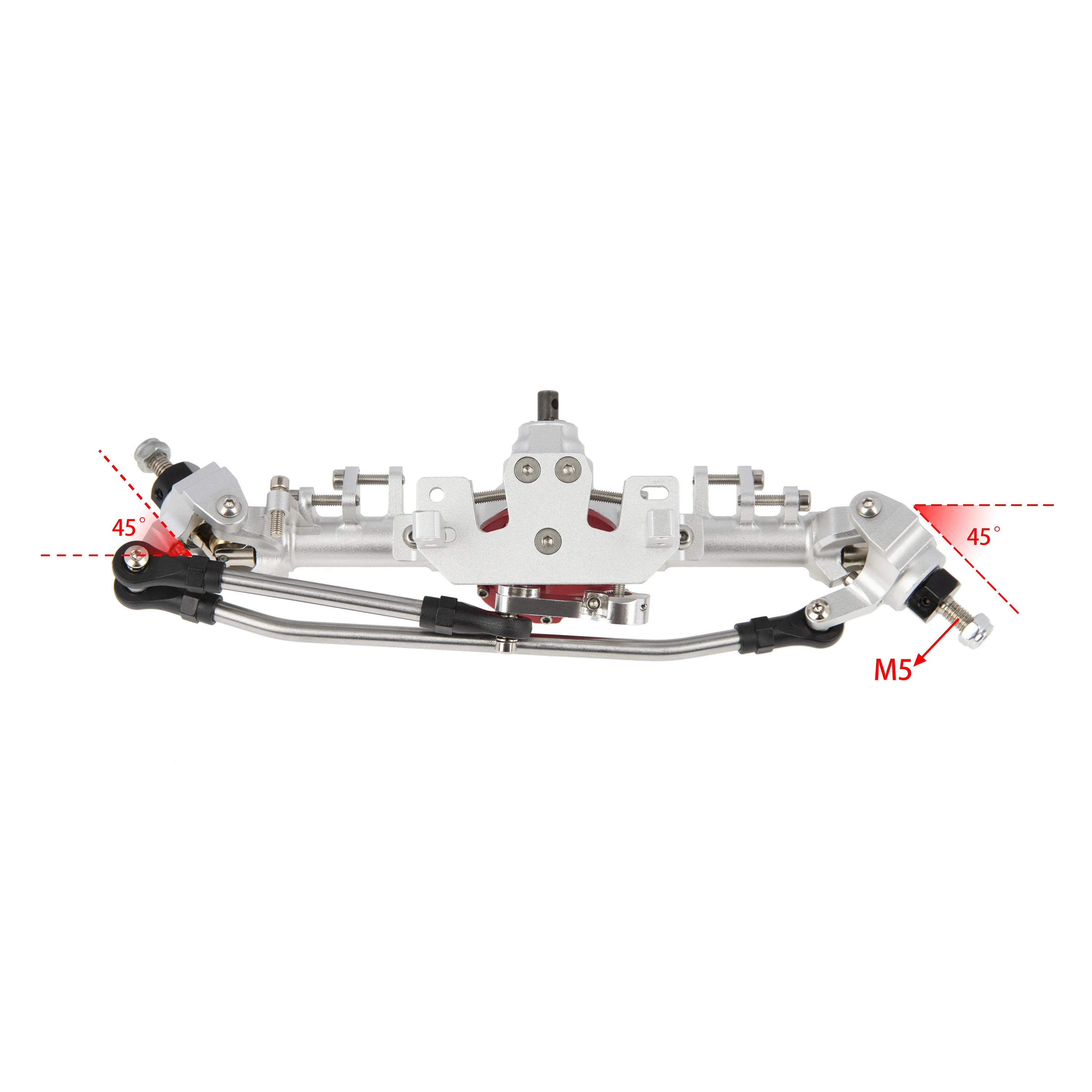 Metal AR44 Axle for Axial SCX10-II RC Crawler - Durable