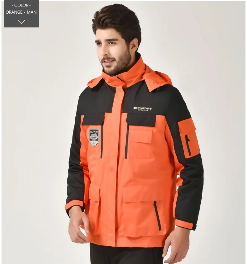 High End Design Warm Casual Cross-country Race Water Resistant Hiking  Outfit Cold Weather Hiking Jacket With Waterproof Zip - Buy Casual Hiking  Outfit,Warm Hiking Jacket,Cold Weather Hiking Jacket