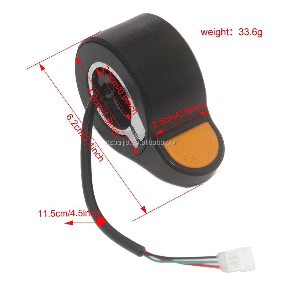 F40 Finger Dial Accelerator Speed Turn Handle Right Hand Throttle for F40 electric scooter accessories parts