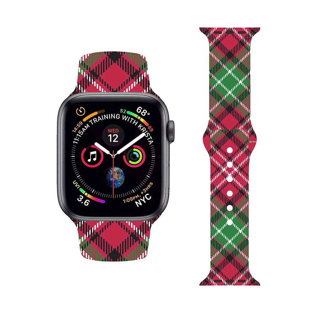 Buffalo plaid apple watch band hot sale