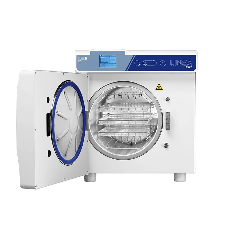 17L/22L LINEA Foster Plus Table Top Autoclave Lcd Display Class B Dental Sterilizer Class B Autoclave