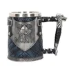 White Lion Head Beer Mug