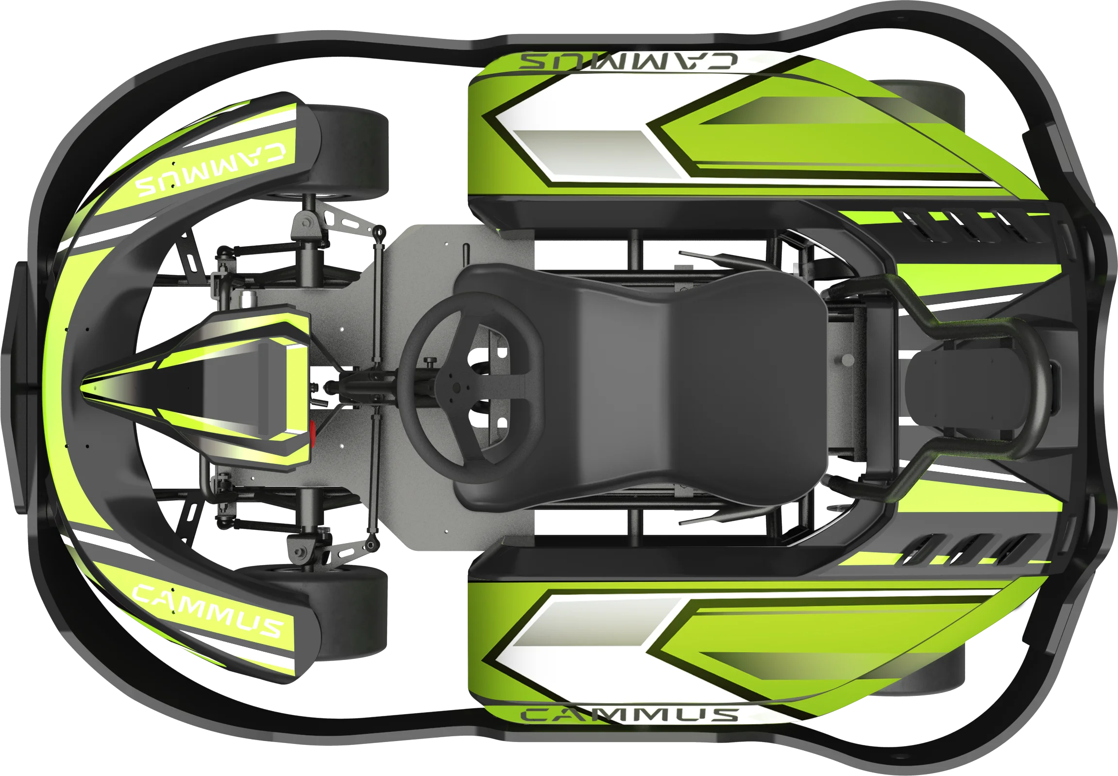 CAMMUS высокоскоростной гоночный Электрический Go Kart Drift kting Sport подростковый картинг