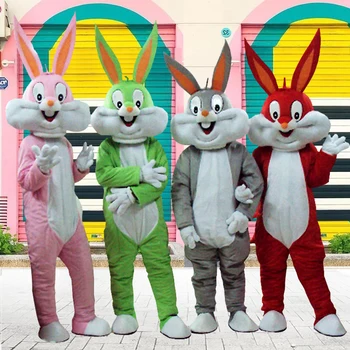New America Movie A New Plush Toy Bunny Daffy Duck Tweety Bird Soft Animal bugs bunny Mascot Costume