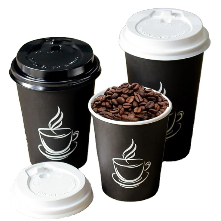 coffee paper cup design 10oz