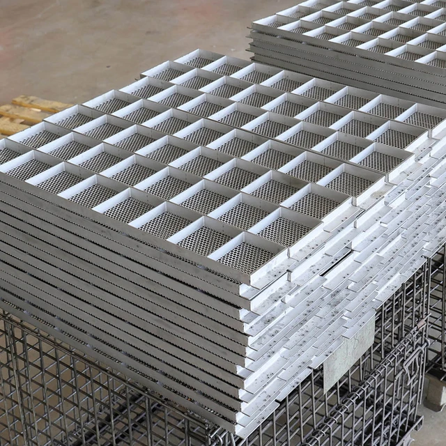Instant Noodles Line Spare Parts SUS304 CNC Machining Fresh Ramen Noodle Frying Basket for Steamed Instant Noodle 5