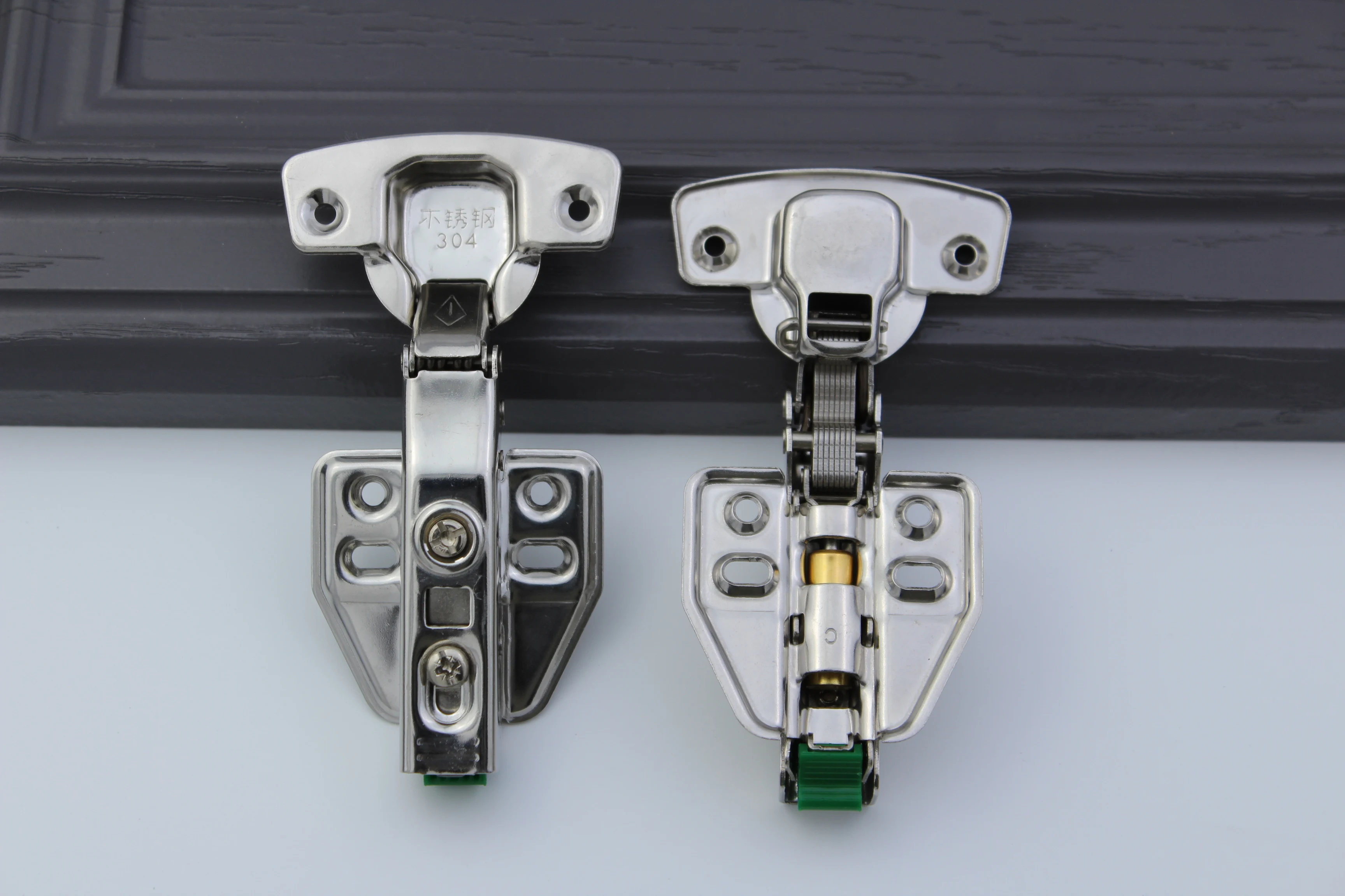 Hot sale stainless steel material clip-on type hydraulic hinges
