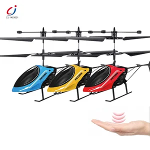 Chengji High Quality Rc Aircraft Cheap Flying Infrared Sensor Hand Remote Control Helicopter Toys for Kids