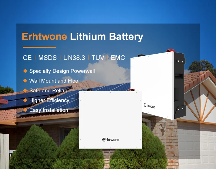 Erhtwone 51.2v 5.12kwh Lithium Battery Bx51100 Power Wall 51.2v 100ah ...