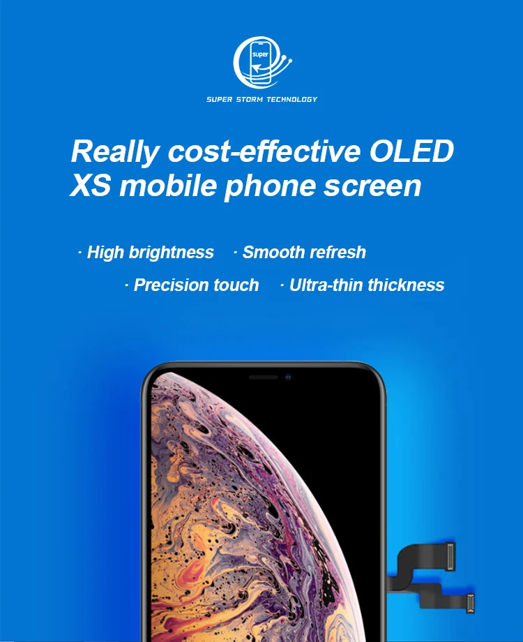Original OLED LCD Display Screen Replacement for iPhone XS Mobile Phone ...