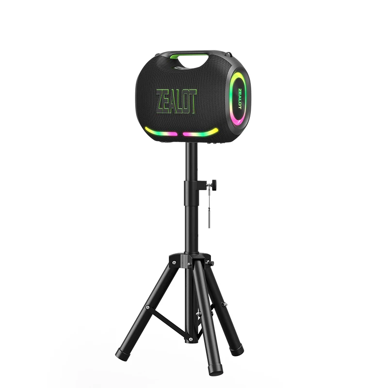 ZEALOT ZE01 120W Portable RGB Lights TWS Speaker IPX6 Waterproof