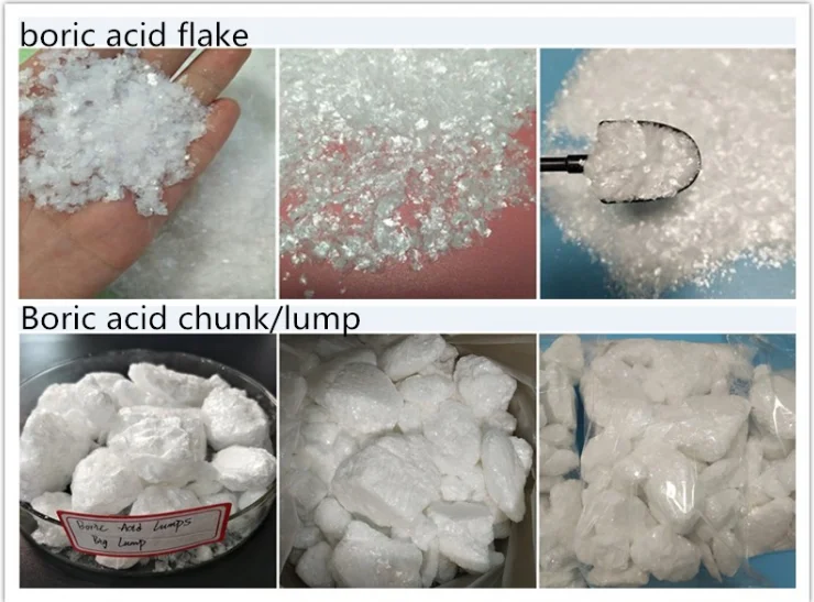 Boric Acid Flakes And Chunks For Producing E Glass