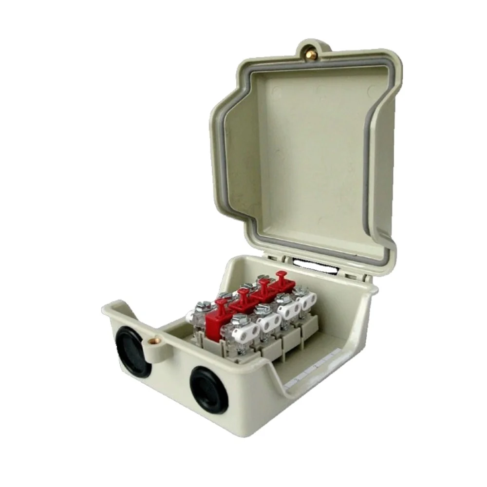 High Quality 10 pairs STB or LSA 10 pairs Krone for ABS Telephone Cable DP Box IP65 Waterproof Distribution Box