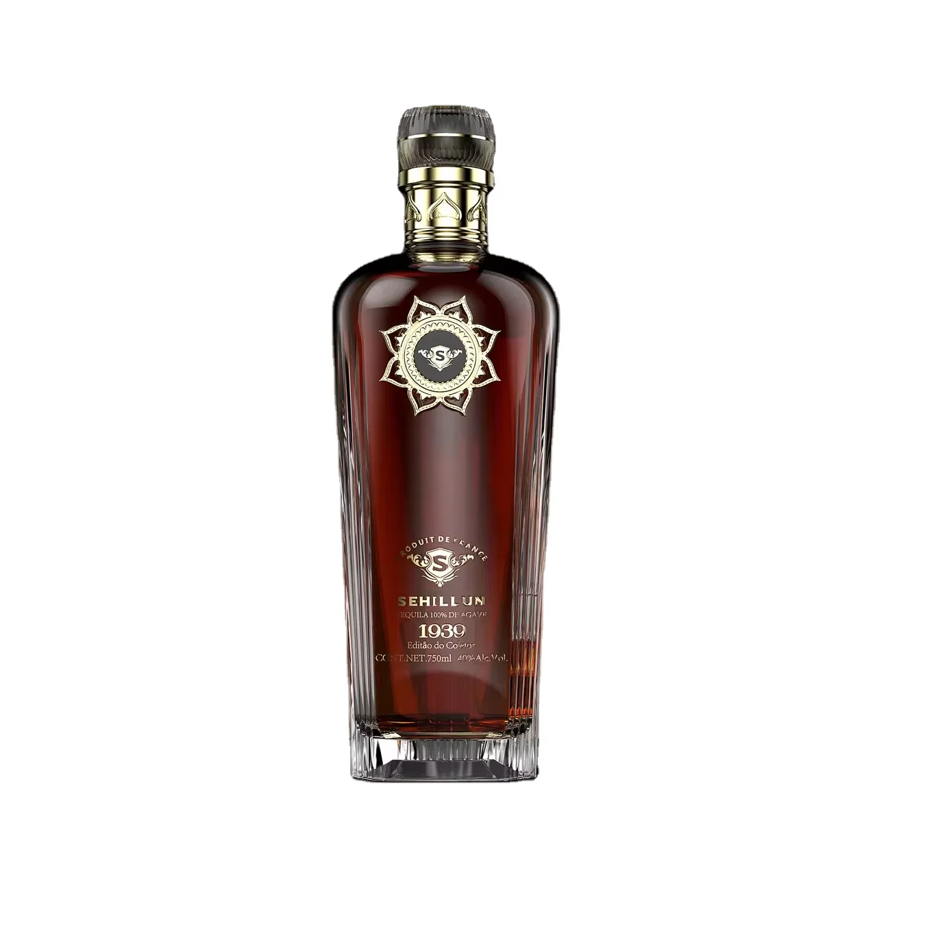Liquor Spirit Glass Bottles Vodka RUM JIN Tequila Brandy Whisky Bottle 750ml 700ml