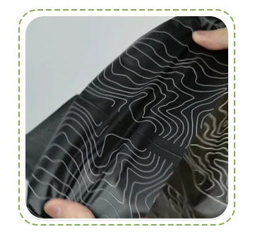 Custom Logo Design Printed Ldpe Die Cut Handle Plastic Bag Black Take Out Paper Bag Die Cut Handle Punch Handle Bag supplier