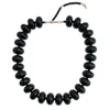 Collana in ossidiana d'inchiostro