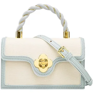 Guangzhou Factory 2026 New Fashion High Quality Small Square Luxury Mini Bag Custom Logo for Ladies in Spring