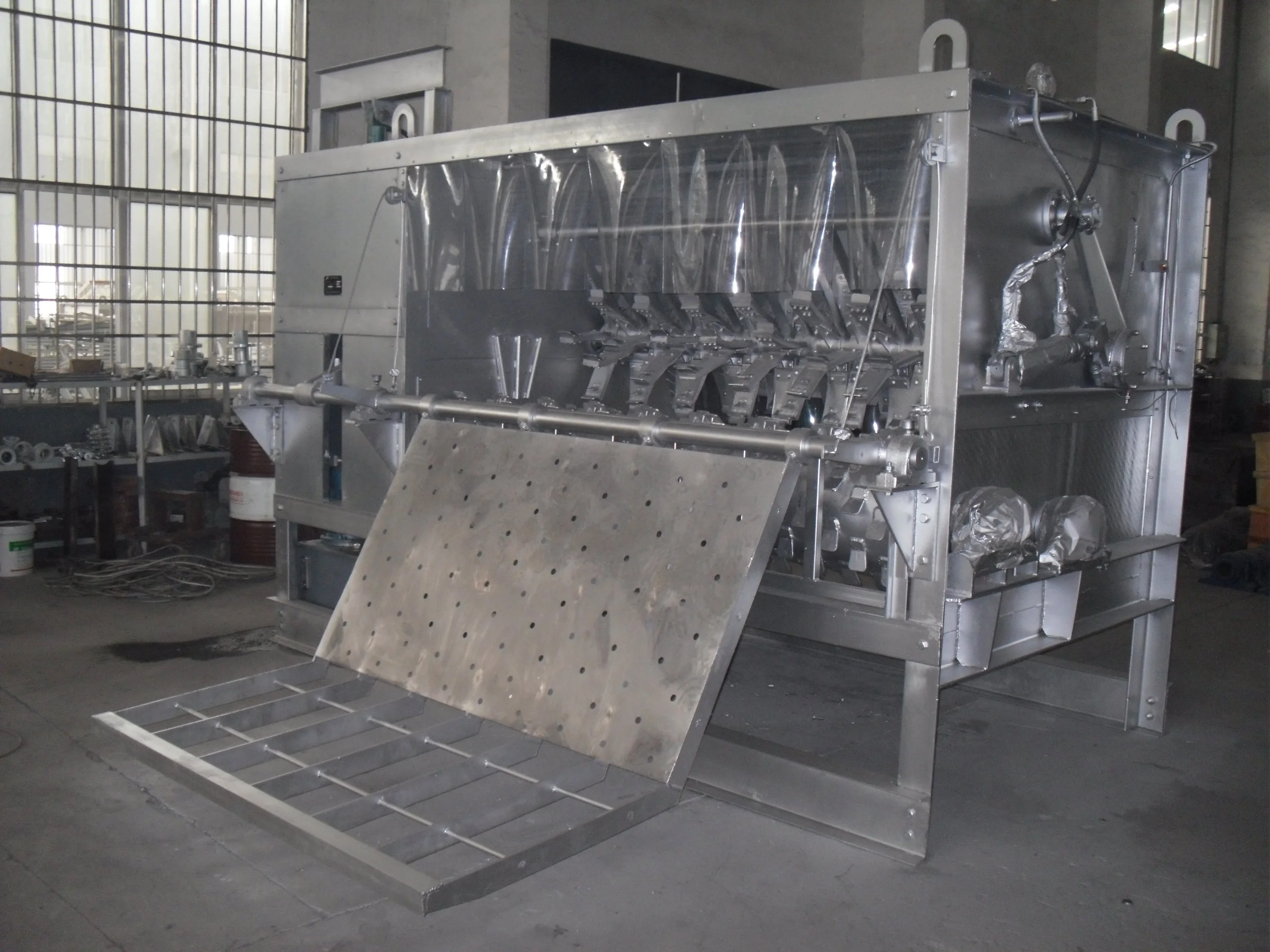 Fully automatic pig slaughterhouse equipment for pork carcass processing line, pig slaughterhouse machinery