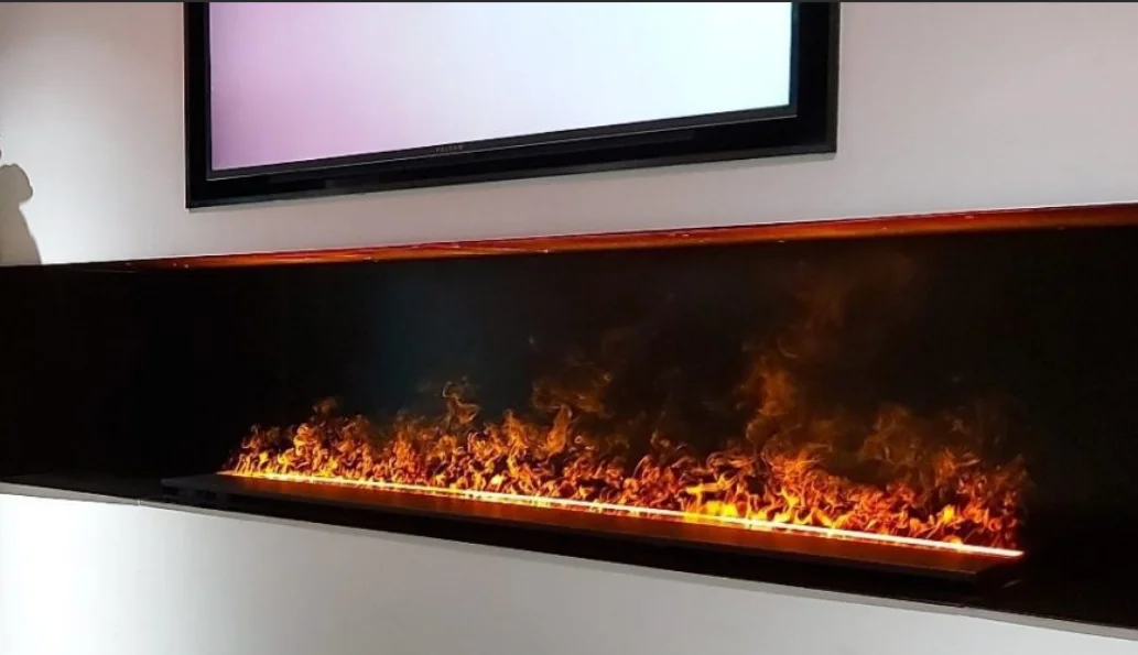 Electric Fireplace, Steel, LED - detail 8