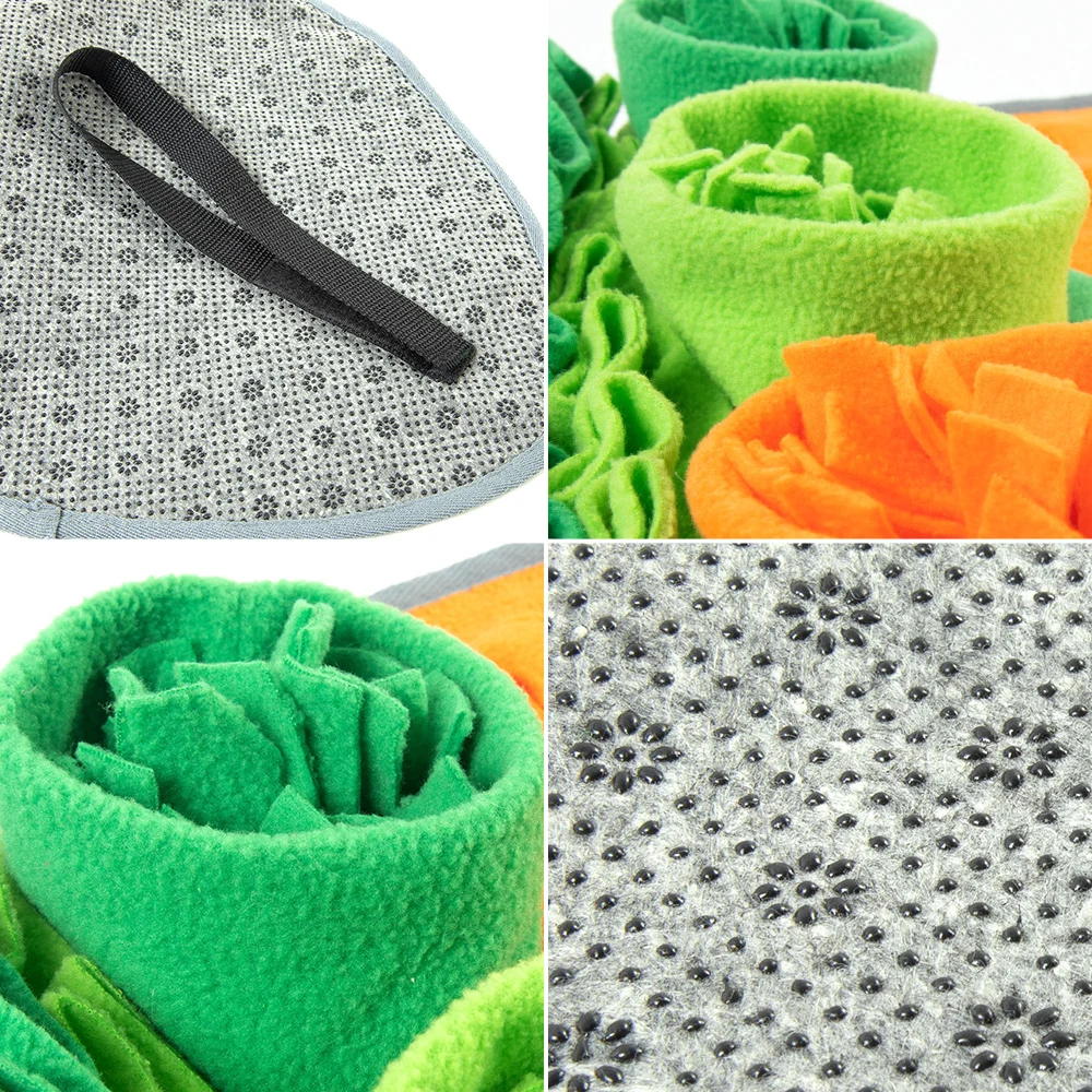 Snuffle Mat for Dogs Sniff Mats Slow Feeding Mat for Small Pets Cats Rabbits Help Stress Relief and Training Pads factory