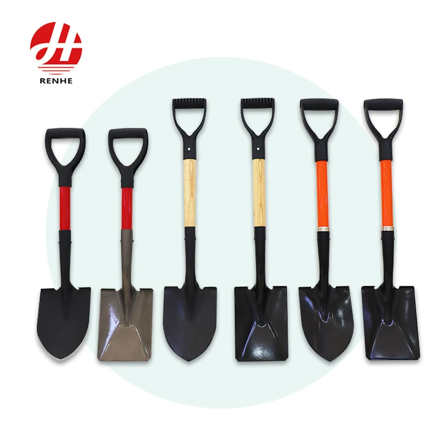 أدوات زراعية رائجة جدًّا: مجرفة فولاذية صغيرة لمزارع الحدائق ومجرفة حديقة صغيرة بمقبض