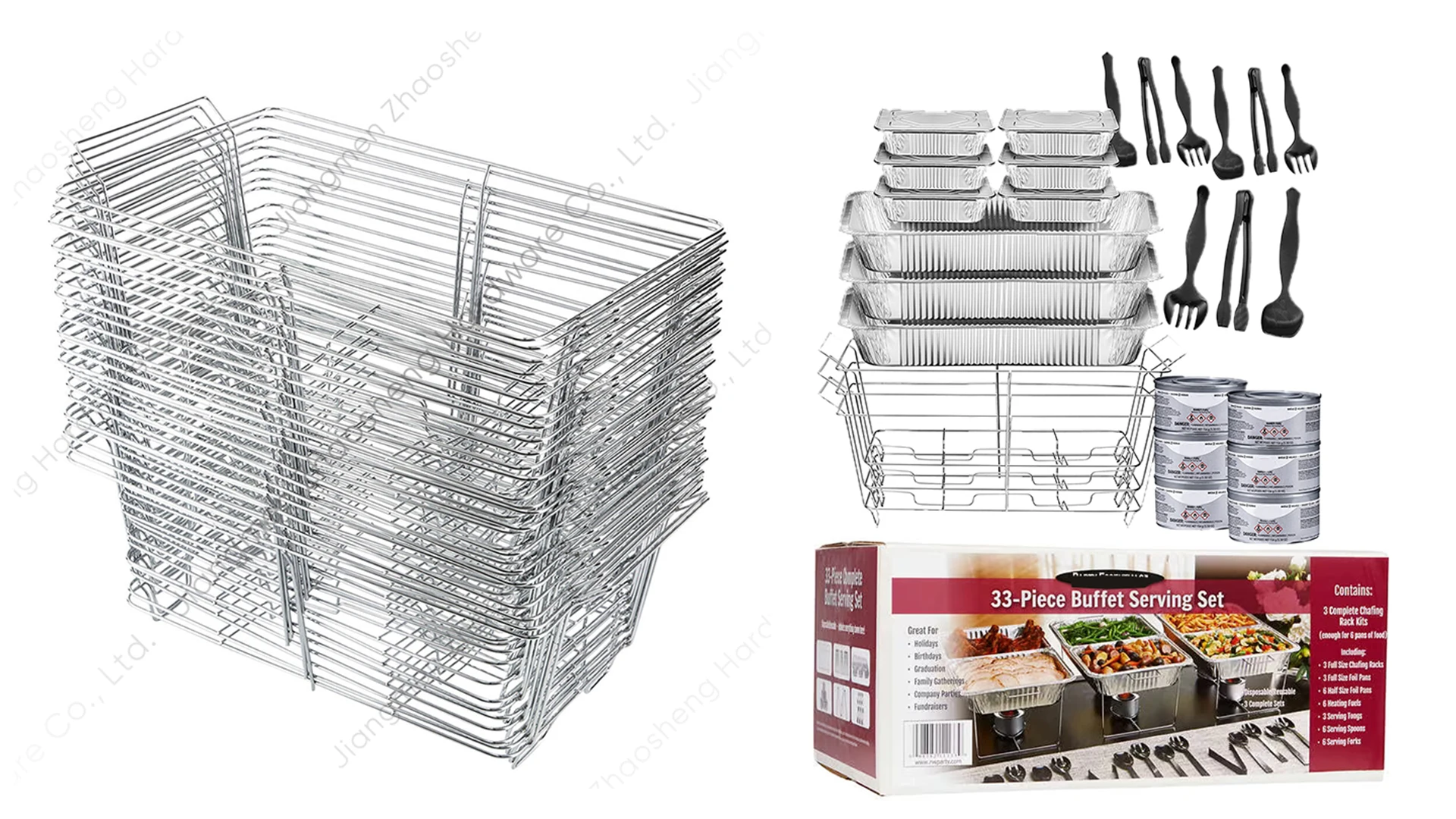 Wholesale Serving Frame Tray Hotel Party Display Food Warmer Chafer