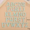 26 letter-grass green color