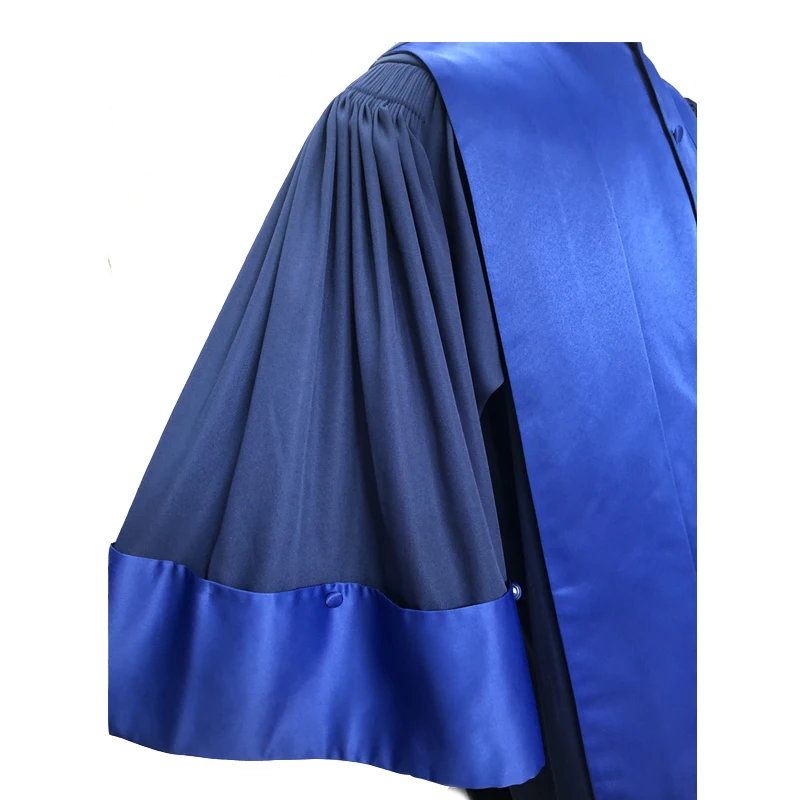 High Quality Custom Blue Judge Robe Toga Dress