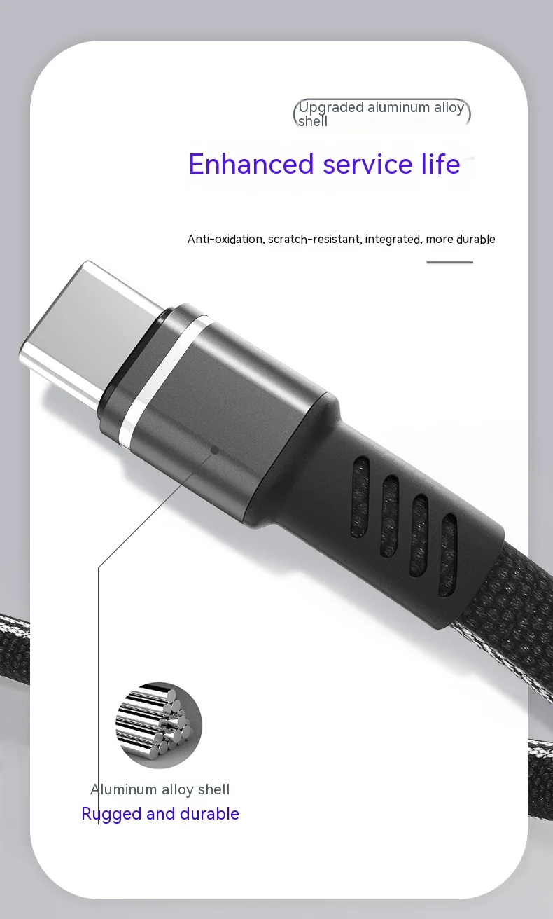 Charging cable four-core 3C Electronic Consumer Products Manufacture