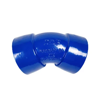 JSP Ductile Iron Double Socket Bend 90/45/22.5/11.25 Degree Tyton Pipe Fittings Push in Pipe Fittings Ductile Iron Pipe Fittings