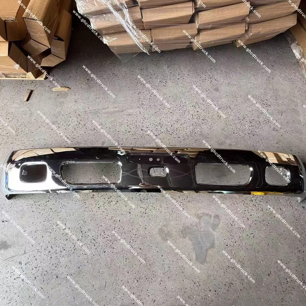 GHCD HIGH QUALITY/FACTORY PRICE METAL/WIDE/CHROME BUMPER for JAPANESE TRUCK HINO DUTRO 300/ISUZU/MITSUBISHI/NISSAN