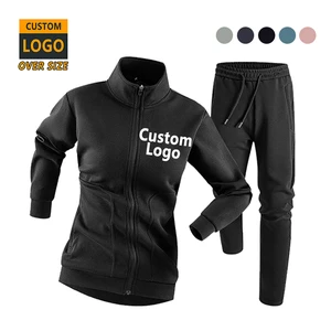 New Design Spring Men Clothing Zipper Jacket Casual Pants Fitness Sportswear Track Suit Loose Men Compress Sport Tracksuit