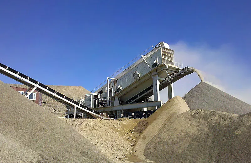 Mining Stone Linear Vibrating Screen Machine Aggregate Screening Plant ...