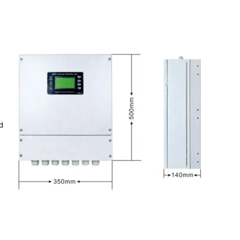Lovsun Mars 50A/80A/100A 48V/96V Automatic Recognition MPPT Solar Charge Controller