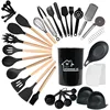 44-piece black