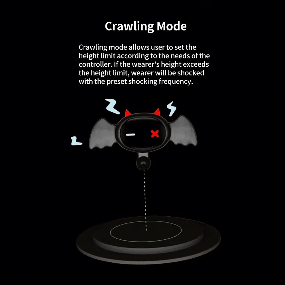 Free Custom Box - Bondage Restraints APP Remote Controlled Electro Collar Electric Shock Chaplet Slave Necklace Collar