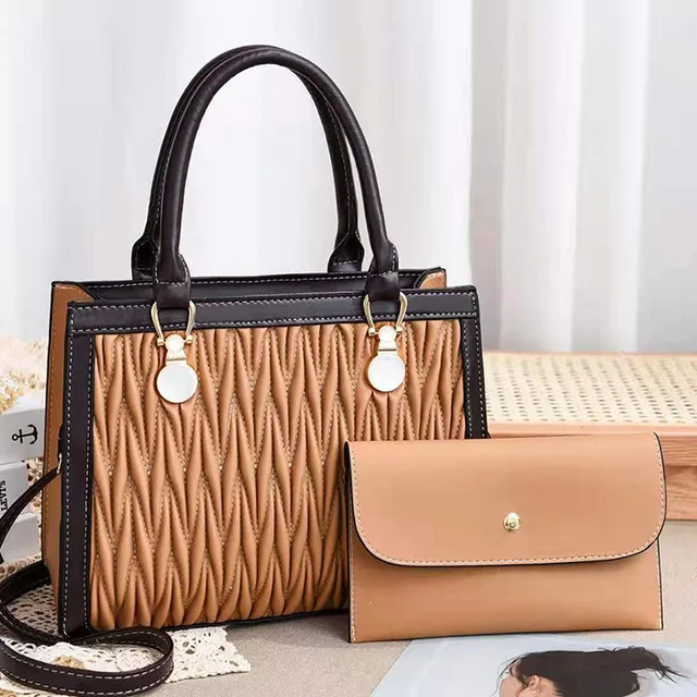 2021 Custom eco friendly pu leather handbag 2021 women hand bags cross body bag shoulder bag 13180 - Image 2