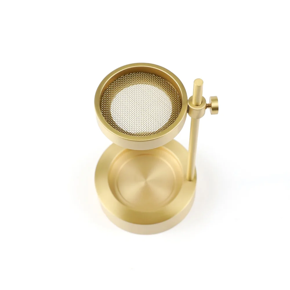 Maxery Solid Brass Essential Oil Diffuser Adjustable Tealight Candle Holder Home Fragrance Multifunctional Incense Holder