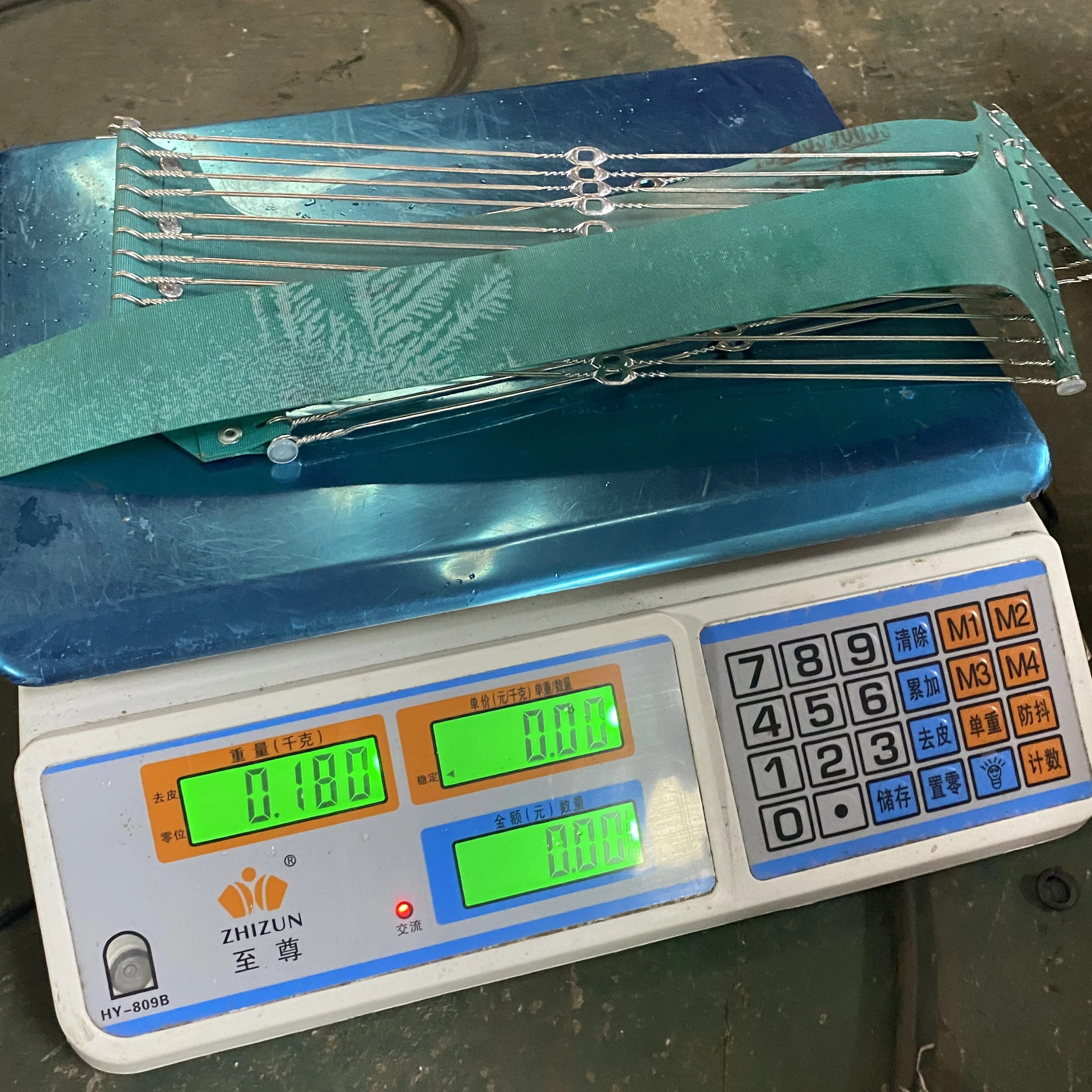 4 Shuttle Circular Loom Machine Spare Parts   Knitting Part  Green Belt Weaving the Wire and Thread