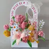 Kit de materiales tipo C -Incluye caja de regalo + espuma floral