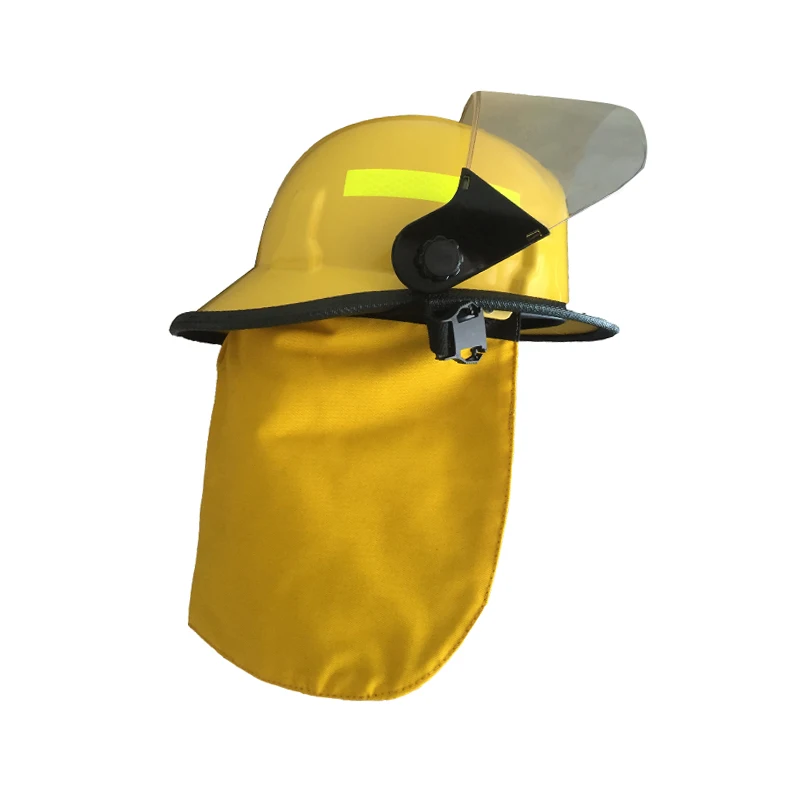 Fireman Protective Good Quality Firefighter Using American Type Fire Helmet