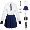 Ryo Yamada (camisa, falda, pajarita, mangas, pantimedias)