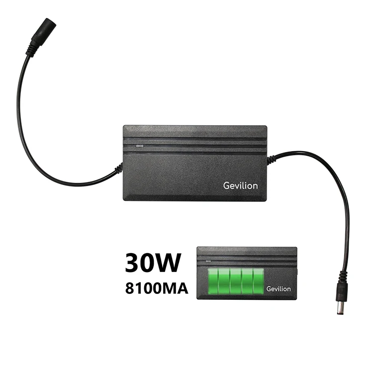 CCTV Camera Usage Mini UPS Current&Voltage Protection Uninterruptible Power Supply 8 to 16 Hours Working Time